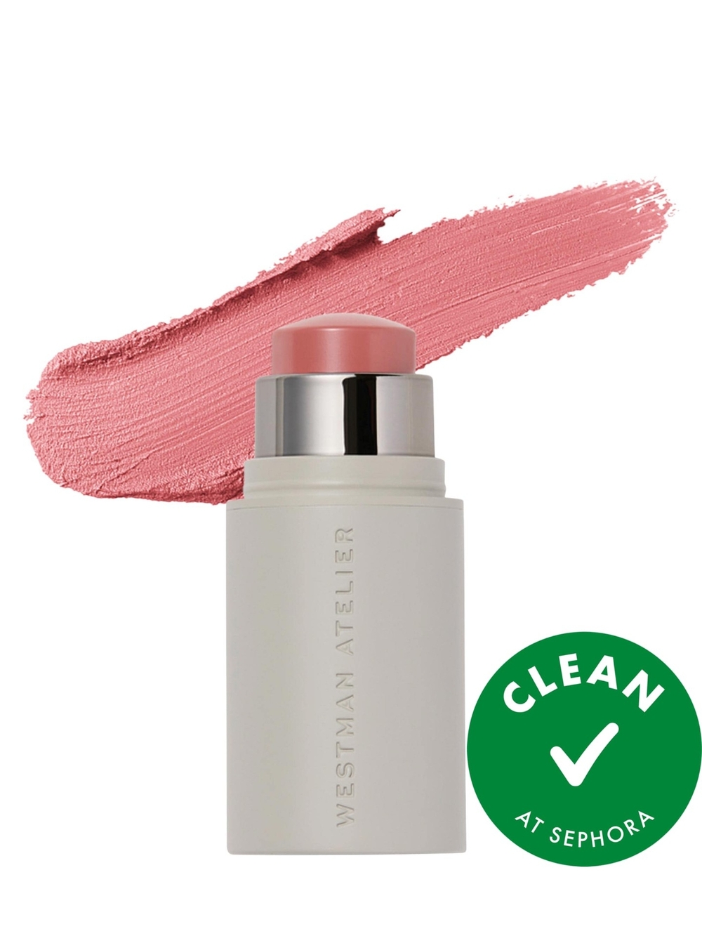 Westman Atelier Mini Baby Cheeks Blush In Petal 2.5g NWOB